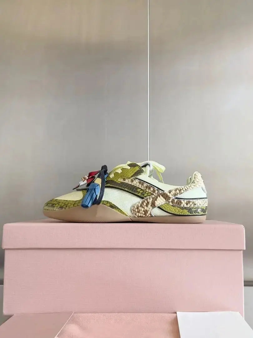 Women's Shoes Snakeskin Sneakers