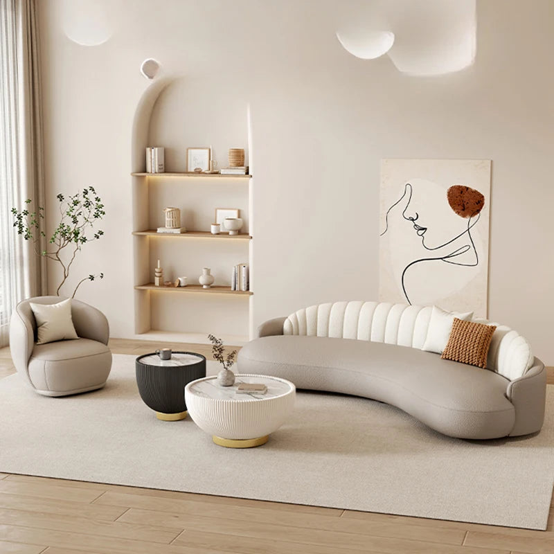Living Room Sofas European Furniture Designer Comfortable Lounge Art Individual Relaxing Puff Wohnzimmer Sofas Home Decoration