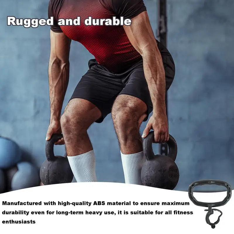 Dumbbell To Kettlebell Converter Portable Workout Attachment Converts Your Dumbbells Into Kettlebells Adjustable Weight Grip