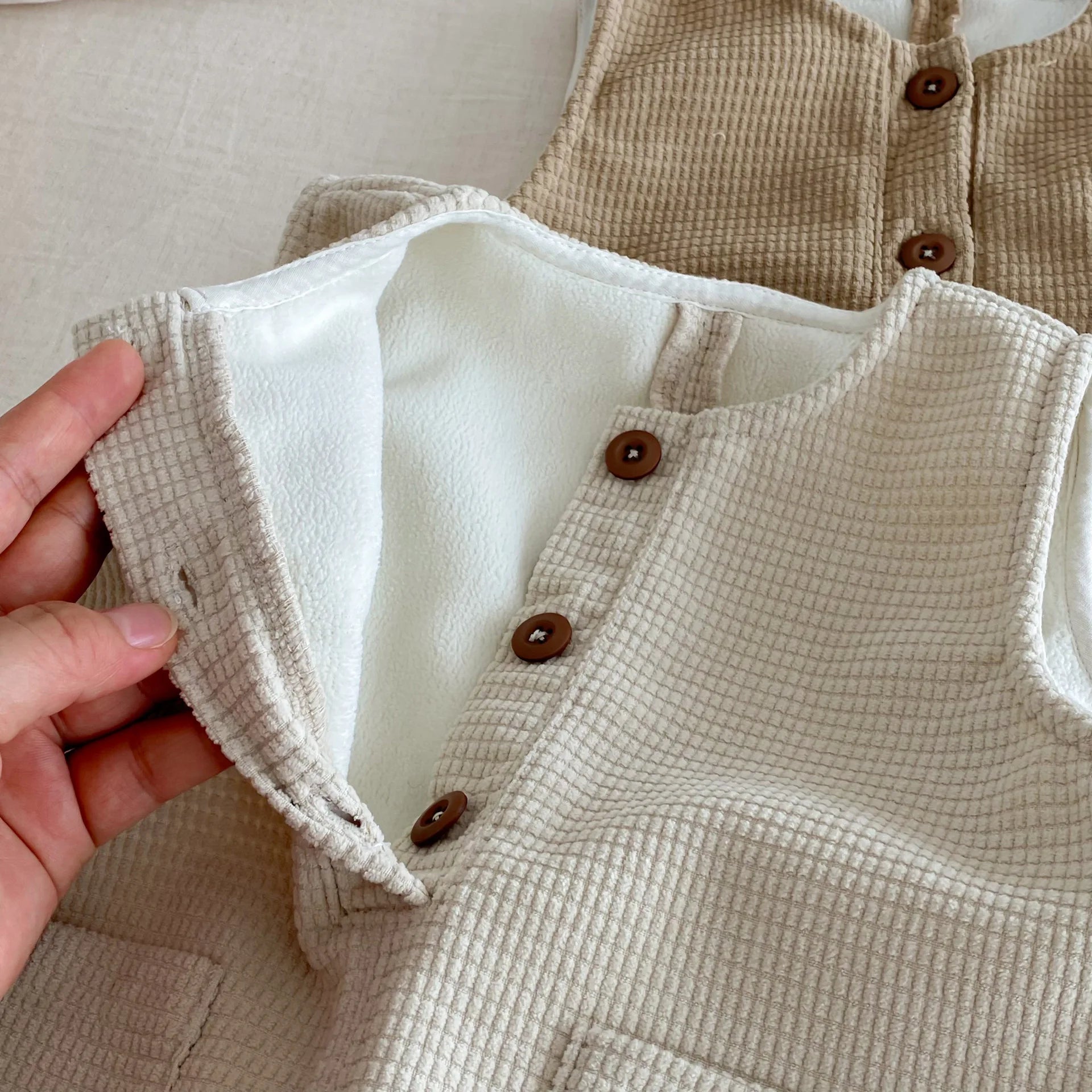 Children's Velvet Overalls 0-5 Years Old Winter Korean Children's Clothing Boys' Fashionable Casual Pants Girls' Pants