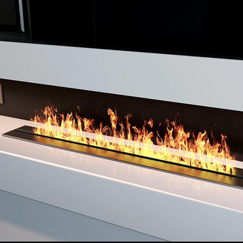 Water Vapor Fireplace Germicidal UV Lamps Customized 3D Flame Electric Fireplace Tv Stand Inserts Living Room Decorative