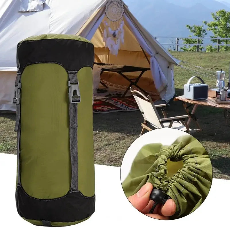 8/15/25/35L Sleeping Bag Compression Storage Bag Outdoor Camping Multi-purpose Waterproof Bags Portable Ultra-light Storage Bag