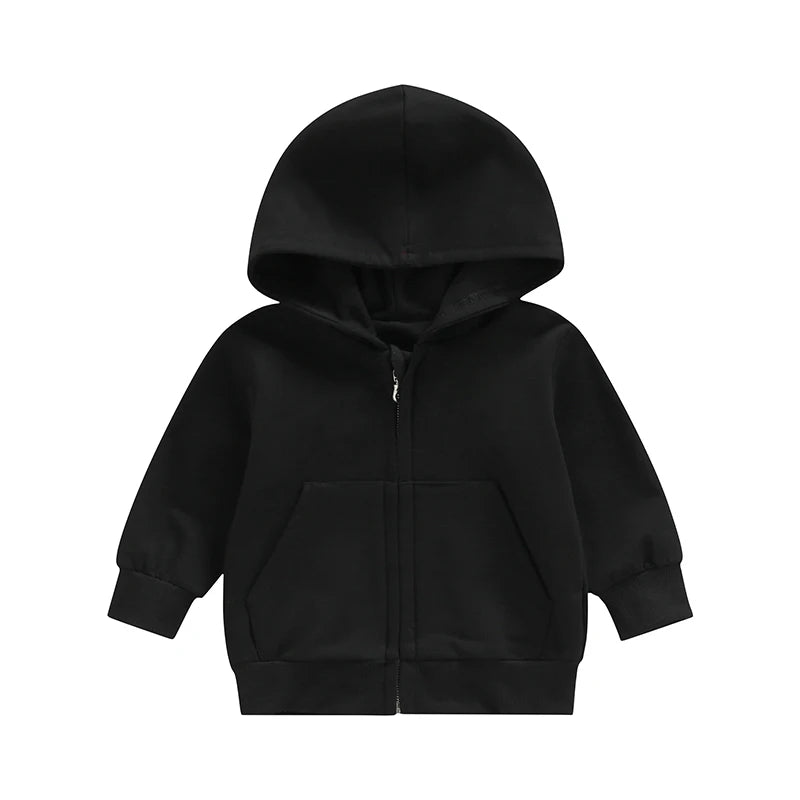 Baby Boys Jacket Autumn Jackets For girls Coat Kids Outerwear Hooded Zipper Coats For baby Clothes Children Hoodies Jacket