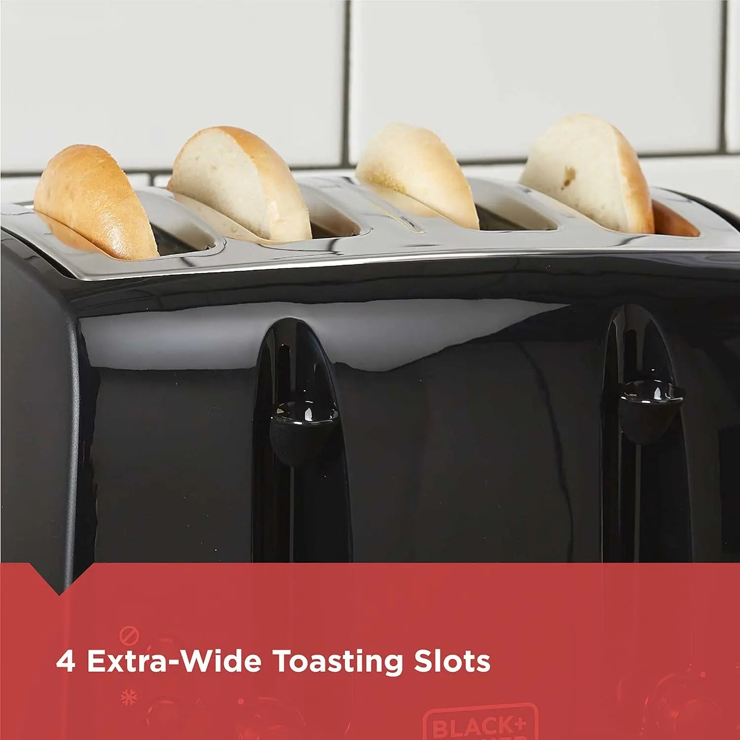 Black Programmable 4-Slice Toaster Set with 12-Cup Coffee Maker And Bread Maker Kitchen Cooking Appliances
