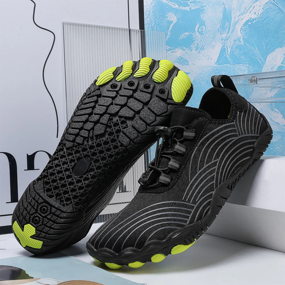 Water Shoes Non-slip Lightweight Aqua Shoes Breathable Soft Diving Sneakers Quick Drying Surfing Shoes for Water Sports