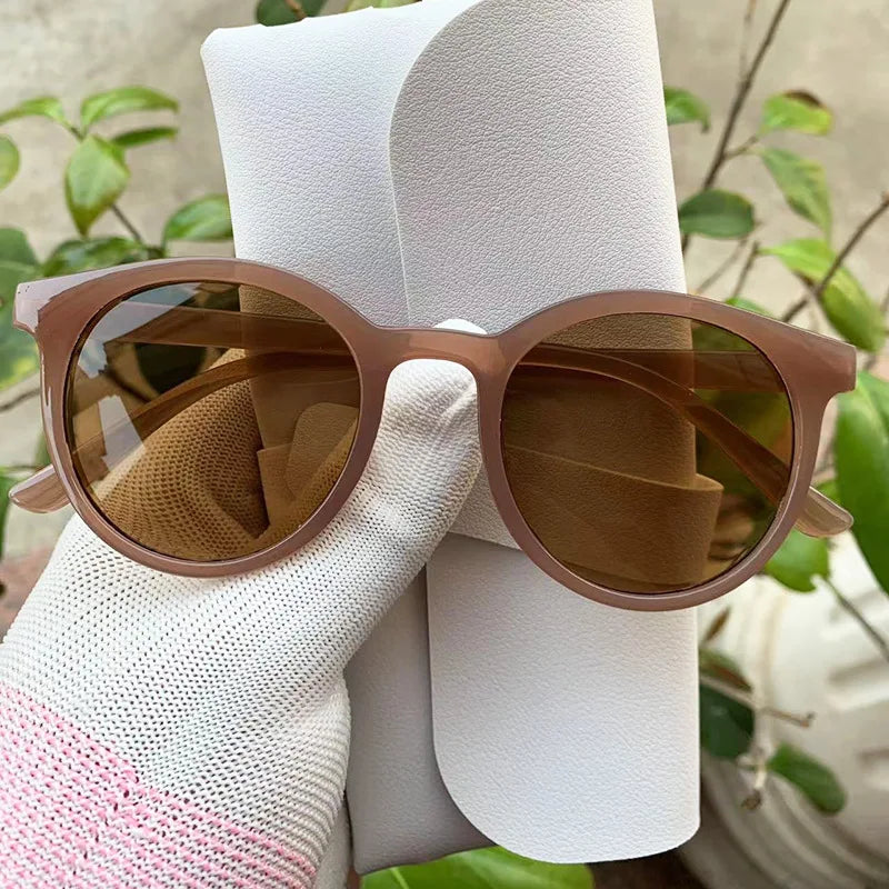 Fashion Sunglasses Women Vintage Brand Designer Sun Glasses Women's Oval Sport Eyewear UV Resistant Shades UV400 Oculos De Sol