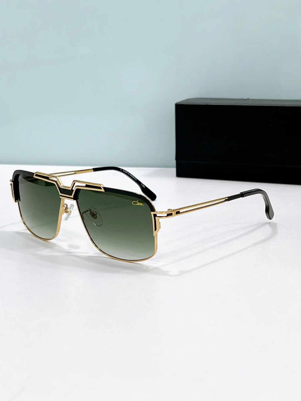 Original CCAZAL MOD9103 Trendy Gradient Driving Anti-Glare Men Sunglasses Classic Luxury Design Alloy Frame Women Couple Eyewear