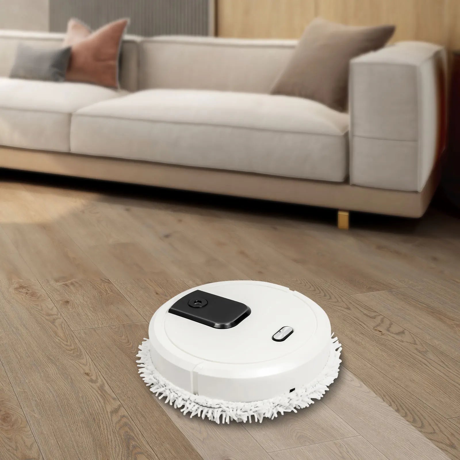 Electric Floor Mopping Robots Silent Floor Scrubber Cleaning Experts Wet and Dry Smart Home Floor Sweeping Automatic Clean Robot