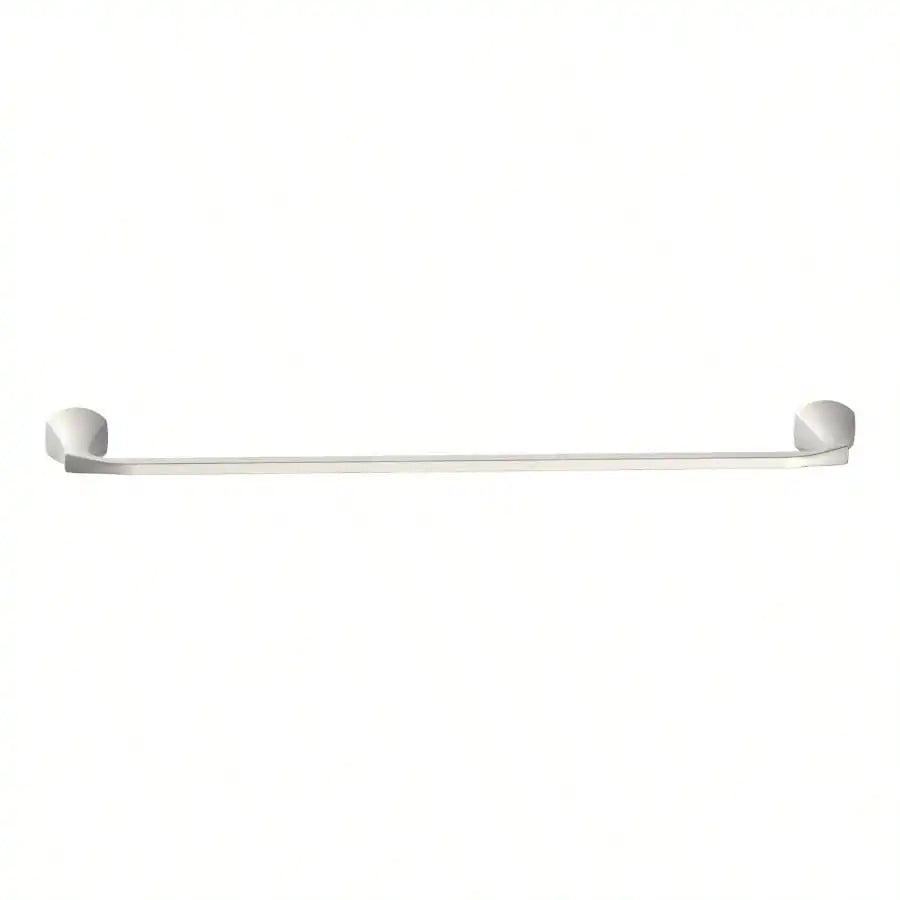Simple Flare Wall Mount 24 Inch Towel Bar Satin Nickel for Bathroom Use Durable and Elegant Design