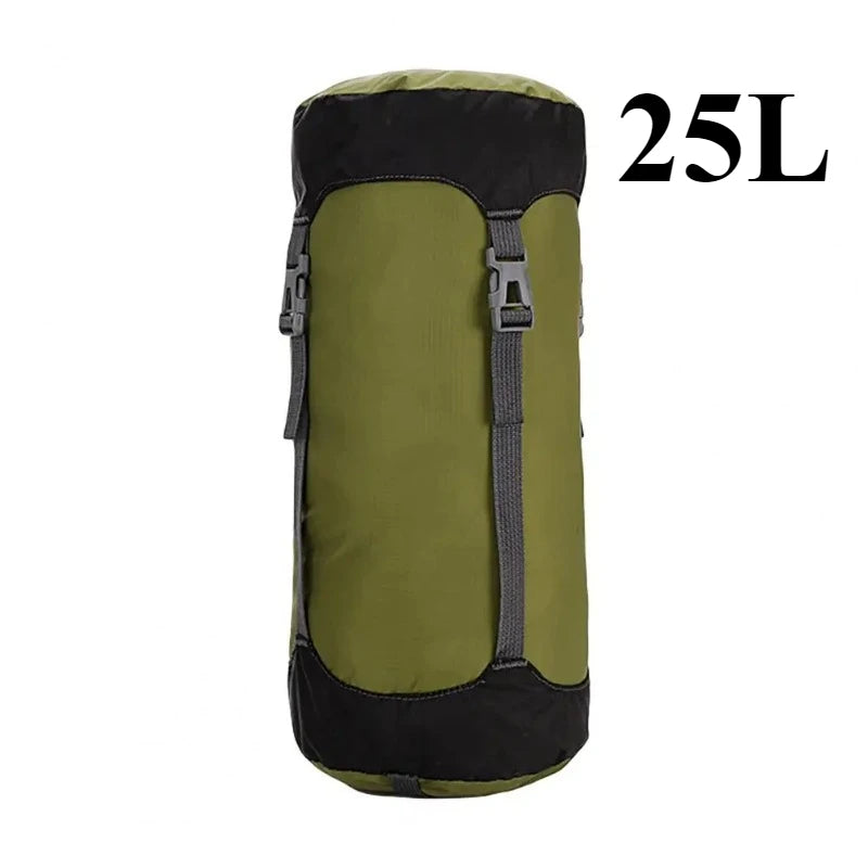 8/15/25/35L Sleeping Bag Compression Storage Bag Outdoor Camping Multi-purpose Waterproof Bags Portable Ultra-light Storage Bag