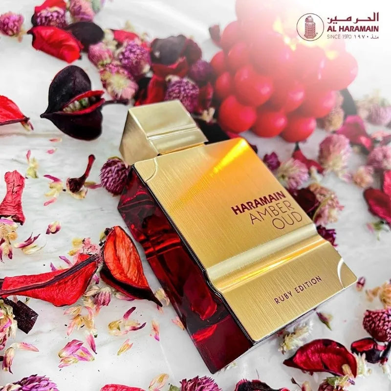 60ml Original Al Haramain Amber Oud Gold Edition Arabian Perfume High Quality Noble Lady Fragrance Spray Pheromones Attract Men