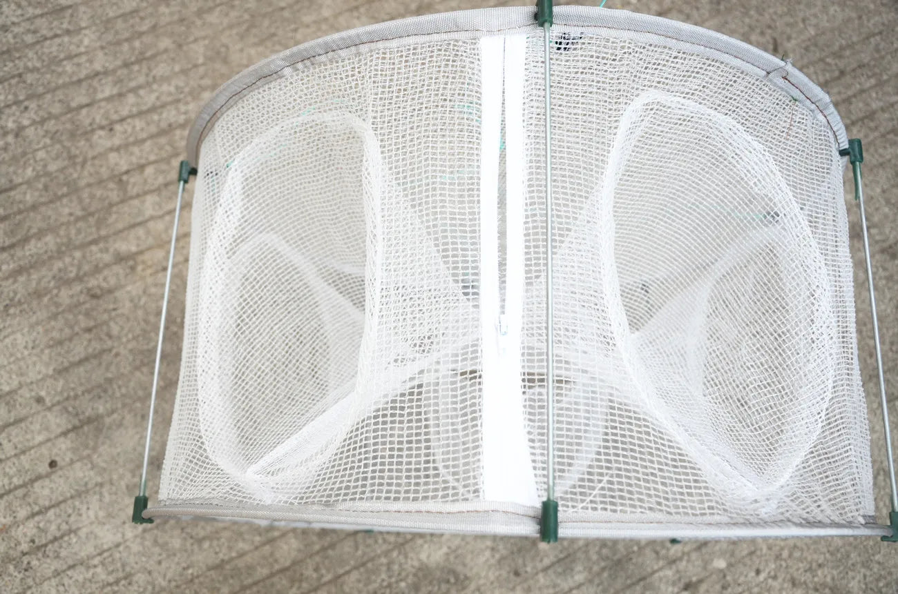 Automatic Folded Fishing Net,Crab Net Fish Net,Casting Cage Crab Net,Foldable Fishing Mesh Trap for,Minnows,Lobster,Crawfish etc