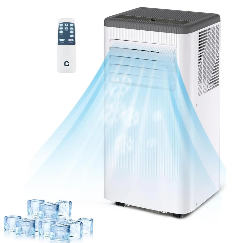 8000BTU Portable Air Conditioner 3-In-1 Standing AC Unit Cooling AC Up to 420 Sq. Ft., AC Unit with Cooling Fan and Dehumidifier