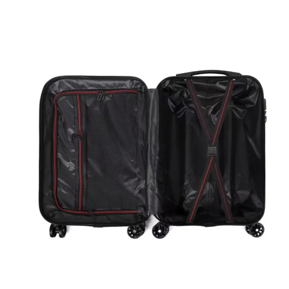 Carry On Luggage, 20" Hardside Suitcase ABS Spinner Luggage with Lock - Arrow
