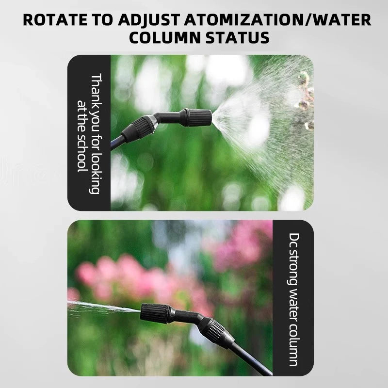 3/5/8L Agricultural Sprayer Water Pump Pressure Sprayer Adjustable Shoulder Strap  Manual Agricultural/Plant Irrigation Tool