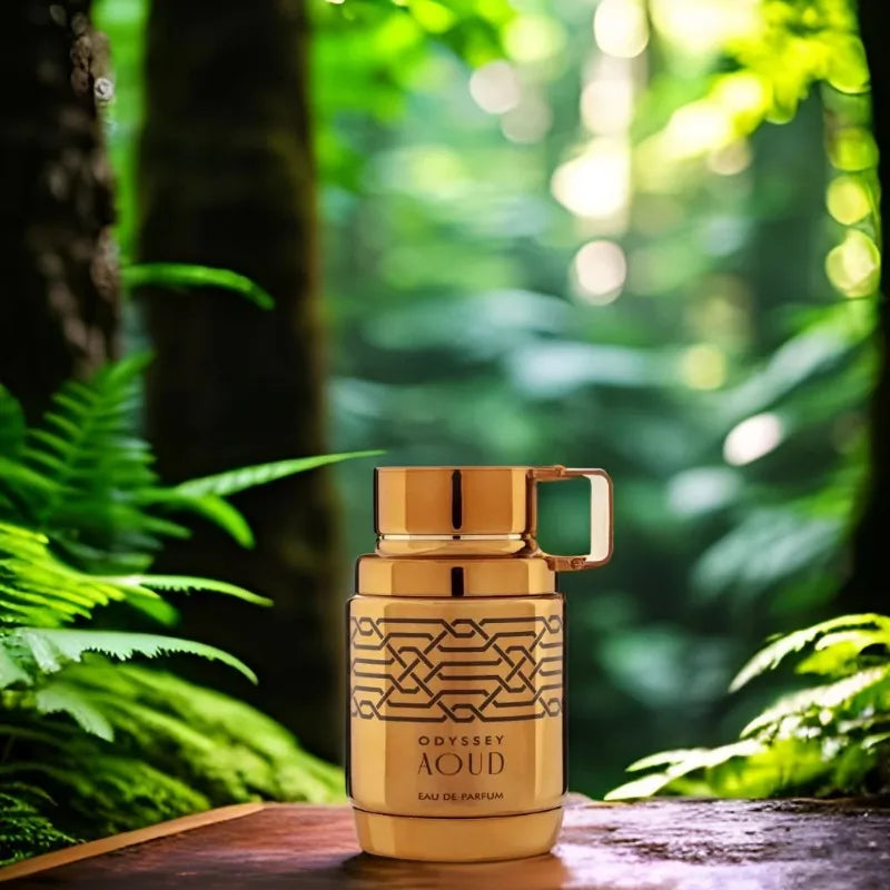 Armaf Odyssey Aoud Eau de Parfum Spray 100ml Original Arab Perfumes Lasting Woody Spicy Pheromones Perfume Cologne Makeup Gifts