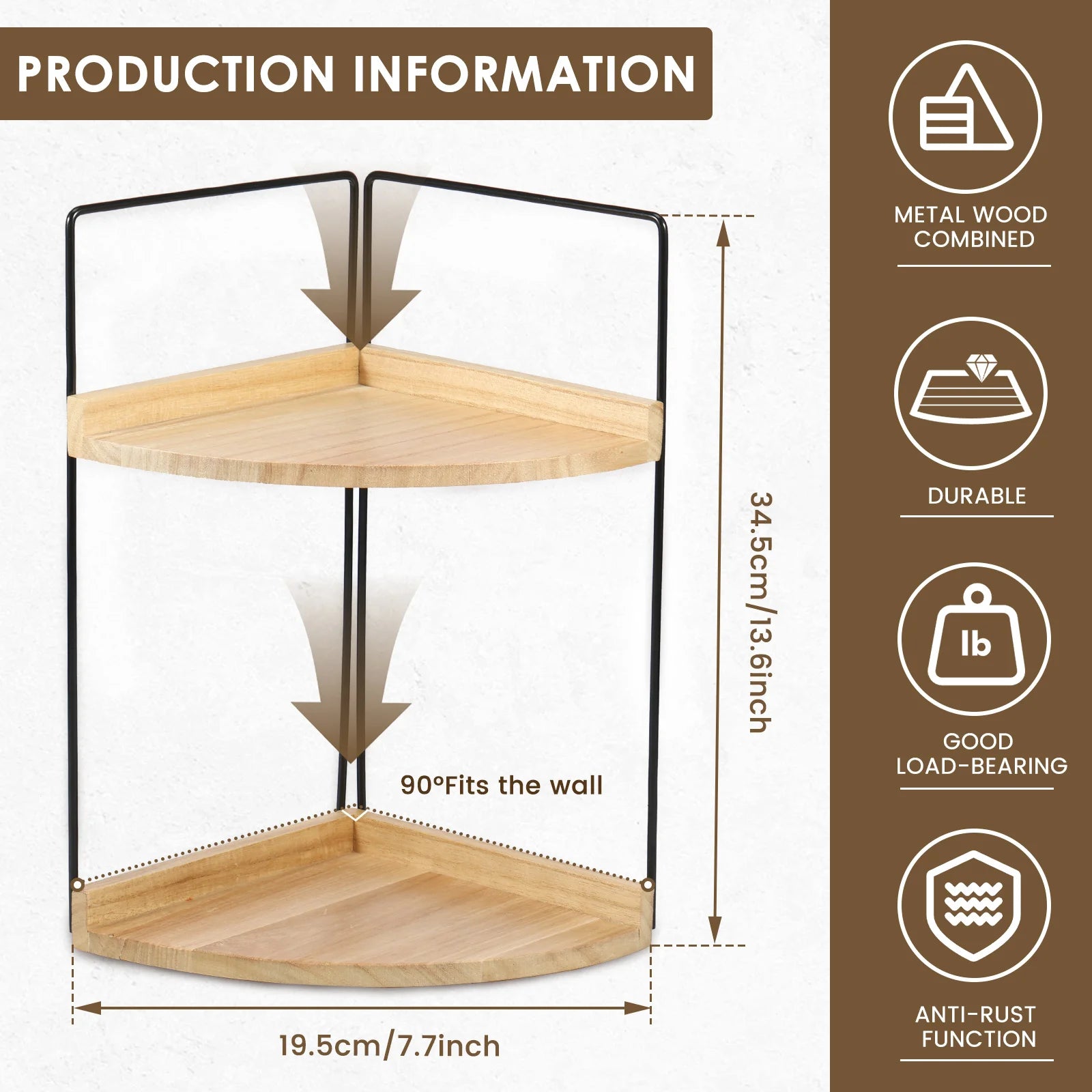 Bathroom Counter Organizer Wood 2 Tier Corner Shelf Rack Bathroom Counter Organizer Enduring Bathroom Organizer and Storage New