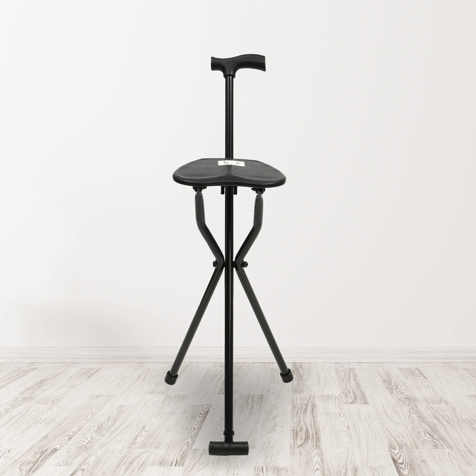 Portable Walking Pole and Tripod Chair Walking Stick, Walking Cane, Cane Chair, Folding Cane with Seat,Walking,Waiting in Line
