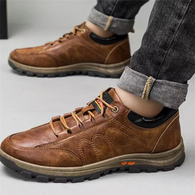 CINESSD 2023 New Autumn and Winter New Climbing Shoes Casual Thickening  Men's Sports Shoes