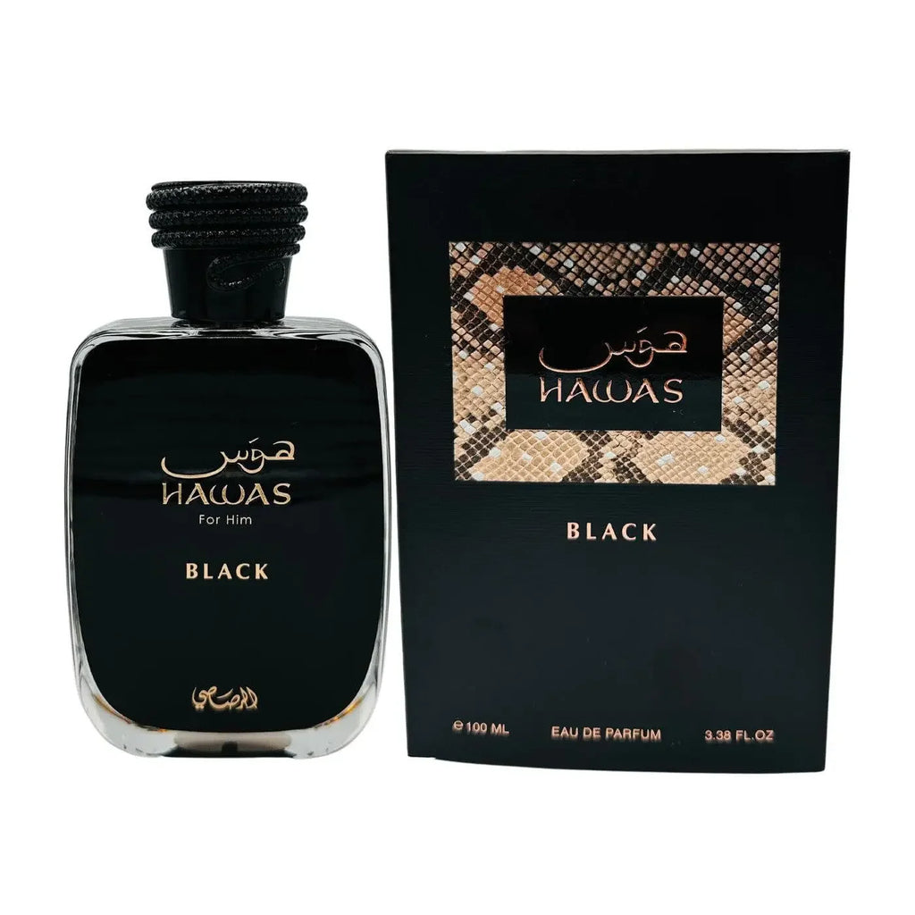100ML RASASI Hawas EDP Black Para Hombre Pheromone Fragrance Arabian Women's Perfume Pheromone Cologne for Man Birthday Present