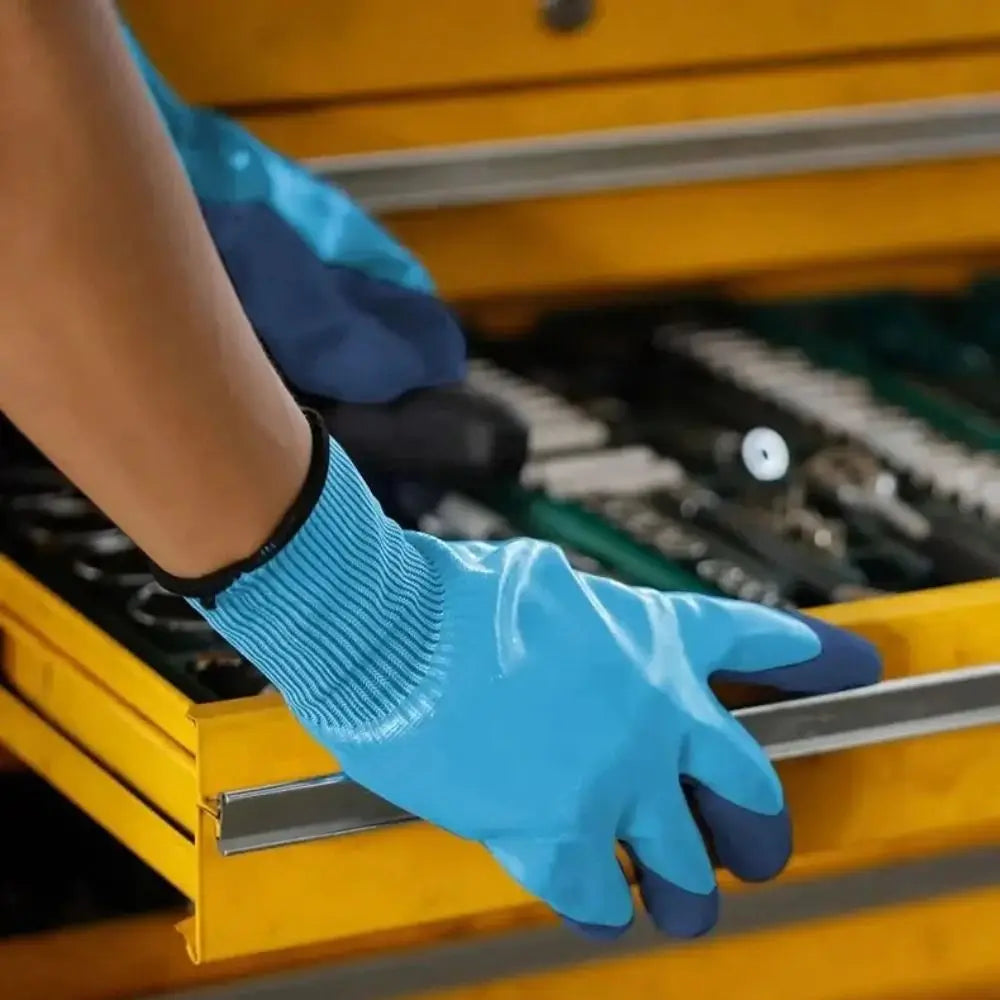 Puncture Resistant Gardening Gloves Latex Work Protection Protective Gloves Wear Resistant Waterproof Safety Work Gloves Garden