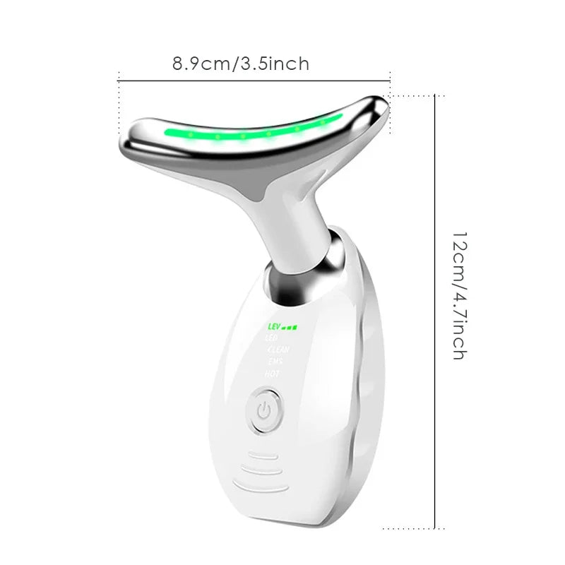 7 Modes Neck Face Lift Neck Beauty DeviceSlim Massager Face Lifting Tightening Facial Wrinkle Remover Face Care Beauty Machine