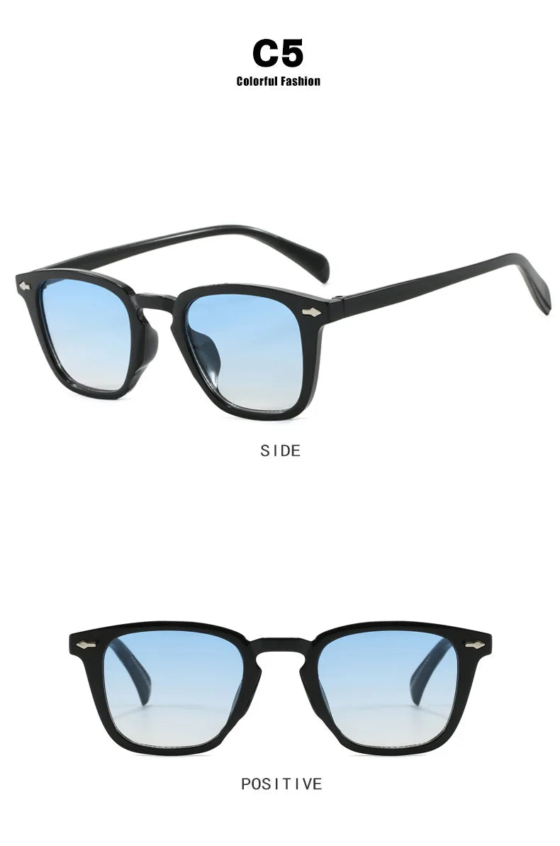 2025 New Sunglasses For Women Men Rectangle Sun Glasses Female Oval Eye wear Oculos De Sol for Male Female Square Eyeglasses