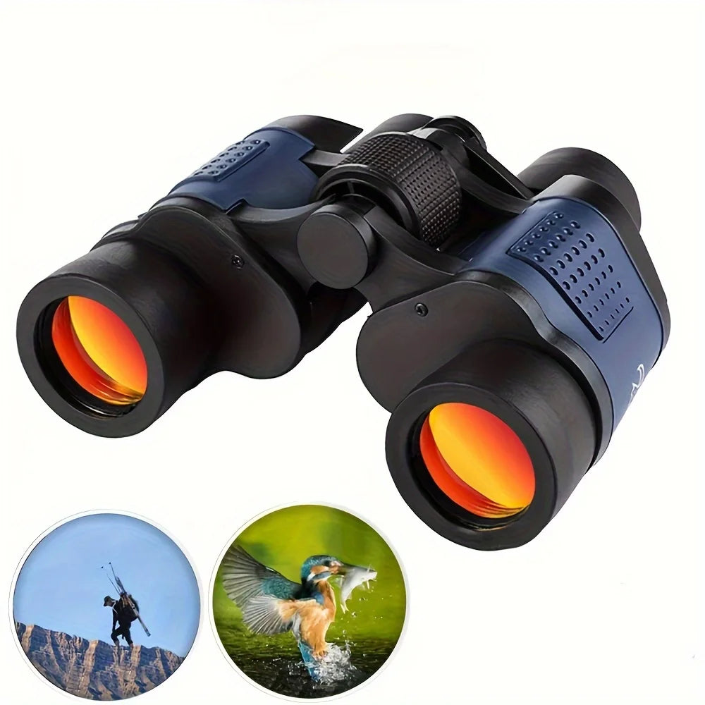 Camping Binoculars 60X60 Long Range HD High Power Telescope Tourism Binoculars Long Range Powerful Binoculars Hunting