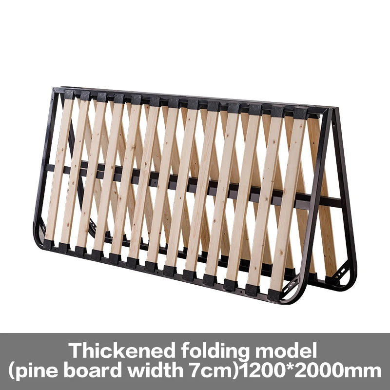 Tatami Row Frame Bed Frame Fir Bed Board Moisture-proof Floor Covering All Solid Wood Mattress Pine Folding Breathable Shelf