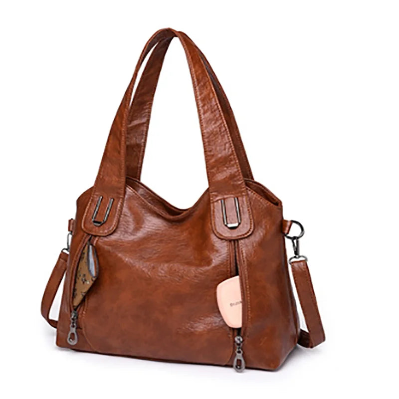 Women's Bag  New Fashion Hundred With Large-Capacity Tote Casual Handheld Shoulder Satche Large Bag