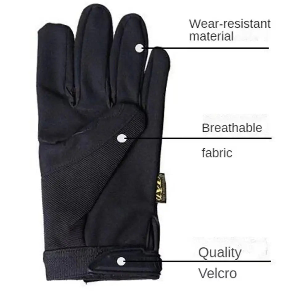 2025 Special Forces tactical military gloves Outdoor sports hiking work motorcycle non-slip gloves are strong and wear resistant