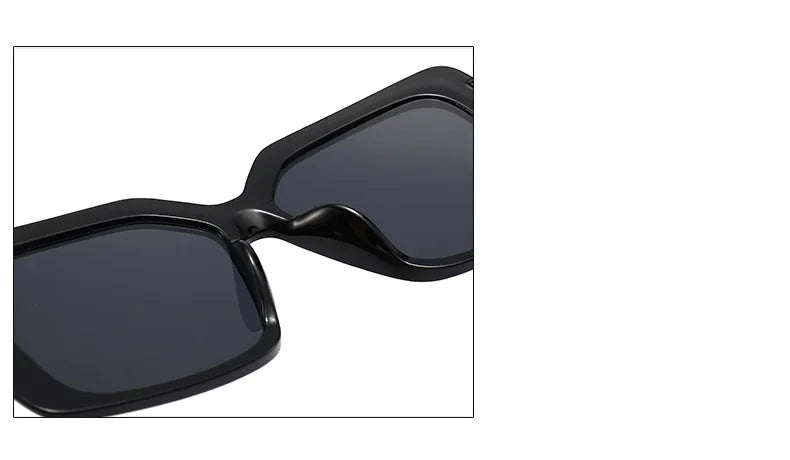 INS Popular Square Sunglasses Women Luxury Retro Brand Men Trending Travel Sun Glasses Female Shades UV400 Oculus