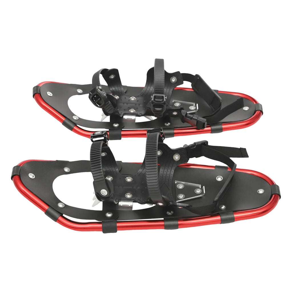 21 Inch Snowshoes, Snowshoes& Adjuatable Trekking Poles, Snowshoes for Men Women Youth