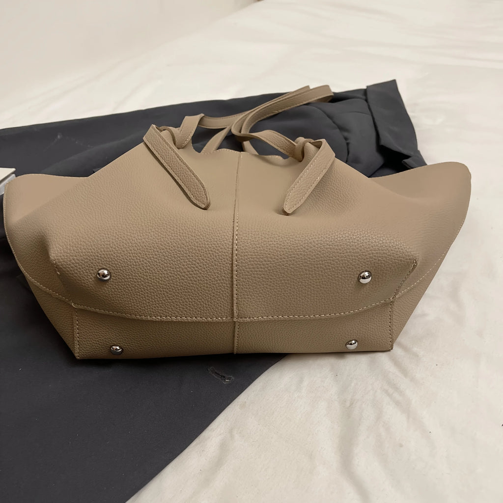 Women's Bag Set Casual Commute Out Shoulder Bag Everything Large Capacity High Appearance Level Tote Bag Underarm Bag