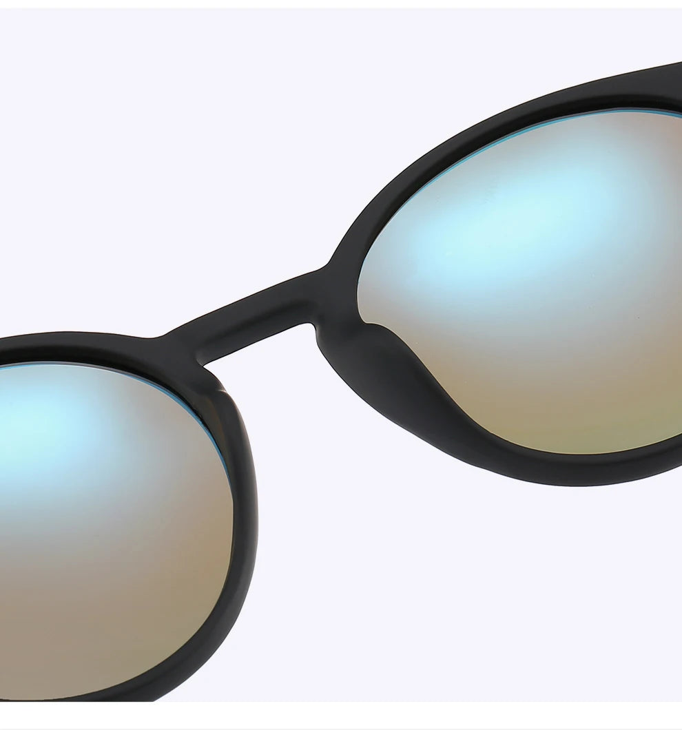 Fashion Round Polarized Sunglasses Women Men Classic Vintage Driving Travel Sun Glasses Circle Oval Brand Designer Eyewear UV400