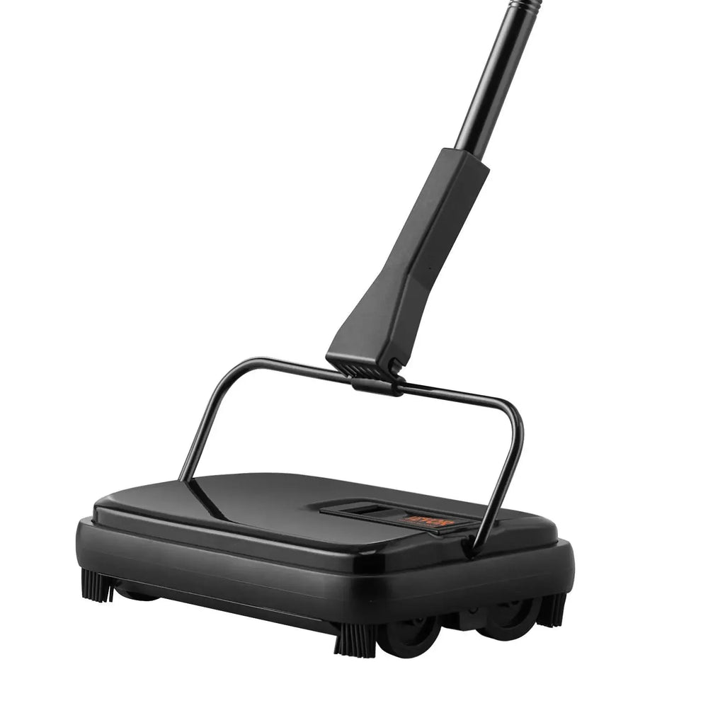 Carpet Sweeper, 7.87 in Sweeping Paths, Floor Sweeper  Non Electric 300ml  Capacity Comb for Home Office Rugs Dust Pet Hair