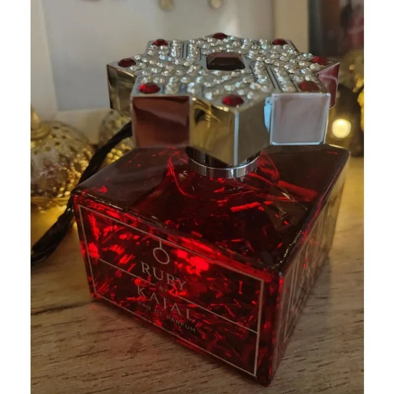 100ml Women’s Eau De Parfum Long Lasting Sweet Fruity Vanilla Cherry Citrus Powdery Scent Fresh Romantic Fragrance in 3 Variants