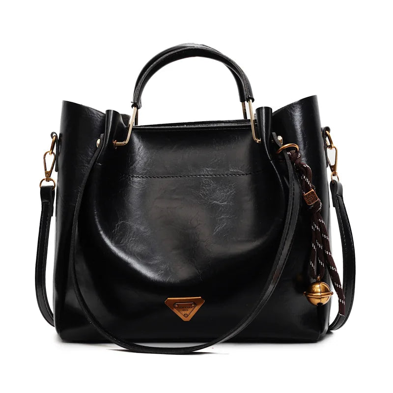 2025 New! Women's Tote Bag with High - End Texture. Versatile Design for Single - Shoulder, Cross - Body, Stylish Bucket Bag.