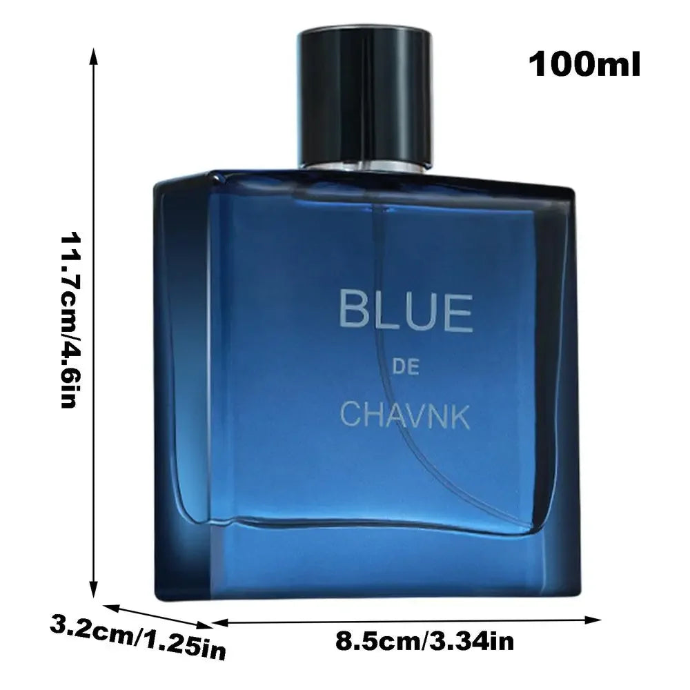 100ML Original Men's Perfume Spray Cologne Has A Long-lasting, Mature and Charming Scent for Men, Fresh and Natural