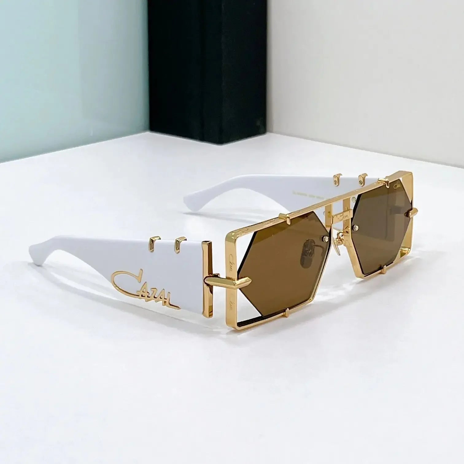 New Arrival ORIGINALCAZAL MOD004 Oversized Red Acetate Frame Men Eyewear Fashion Vintage Top Quality Luxury Women Sunglasses