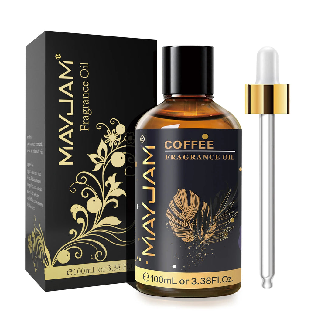 MAYJAM 100ml Fragrance Oils with Dropper Sea Breeze Coconut Vanilla Coffee Bubble Gum For Men's and Women's Fragrances