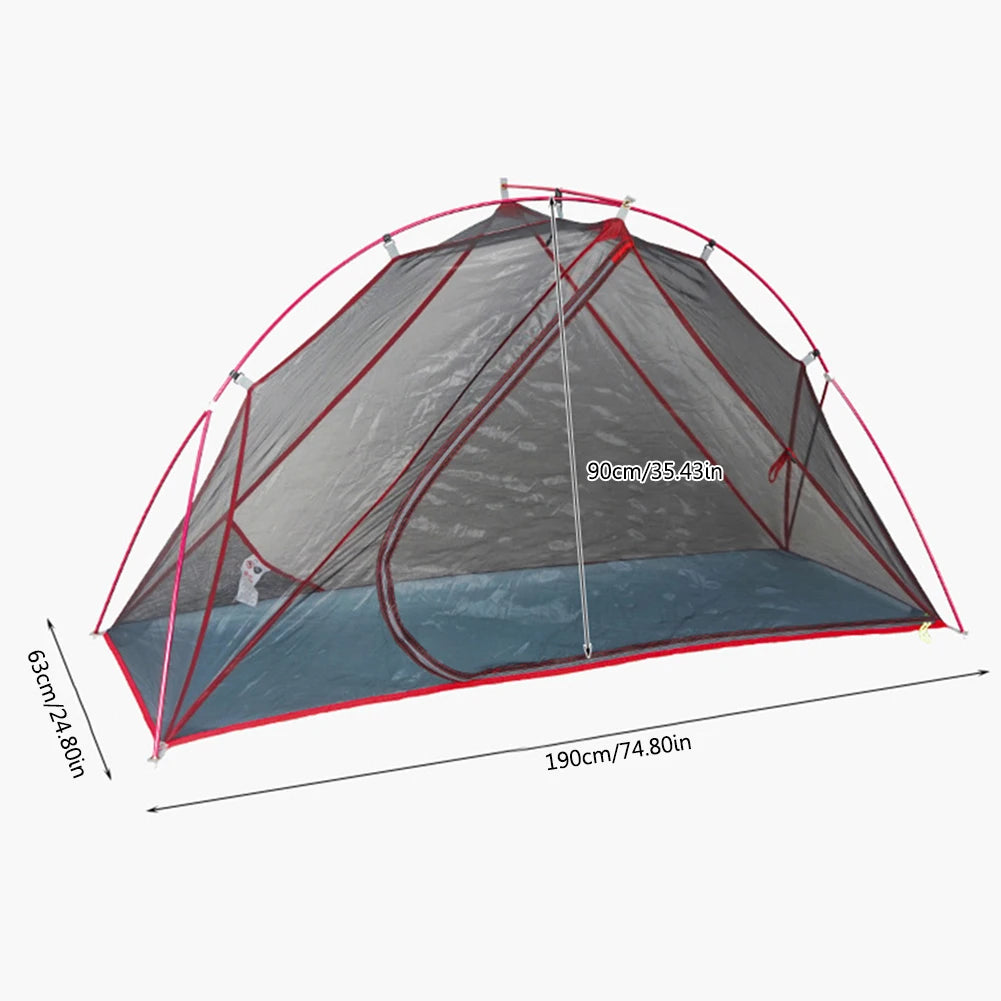 Outdoor Off The Ground Tent Portable Fishing Tent Single Person Waterproof UV Resistant Used with Bed Hiking Survival Equipment