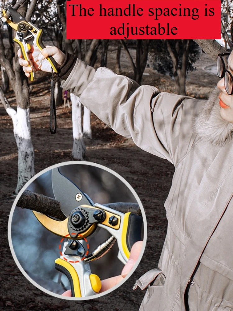 Fruit Trees Pruning Shears SK5 Steel Plants Pruning Scissors Gardening Flower Pruner Professional Shears Garden Hand Tools