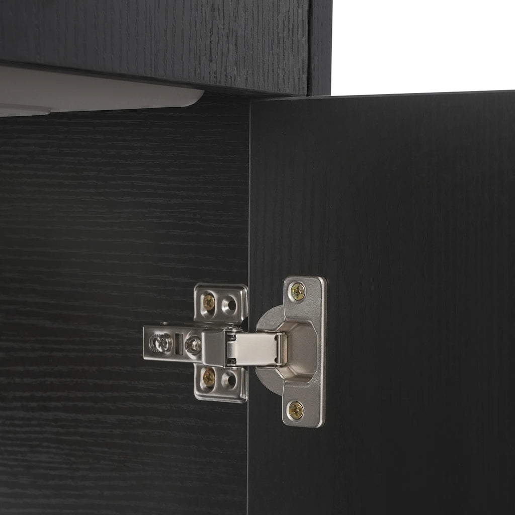 Laundry Sink with Cabinet Sink with Pull-Out Faucet and Cabinet Freestanding Kitchen Sink