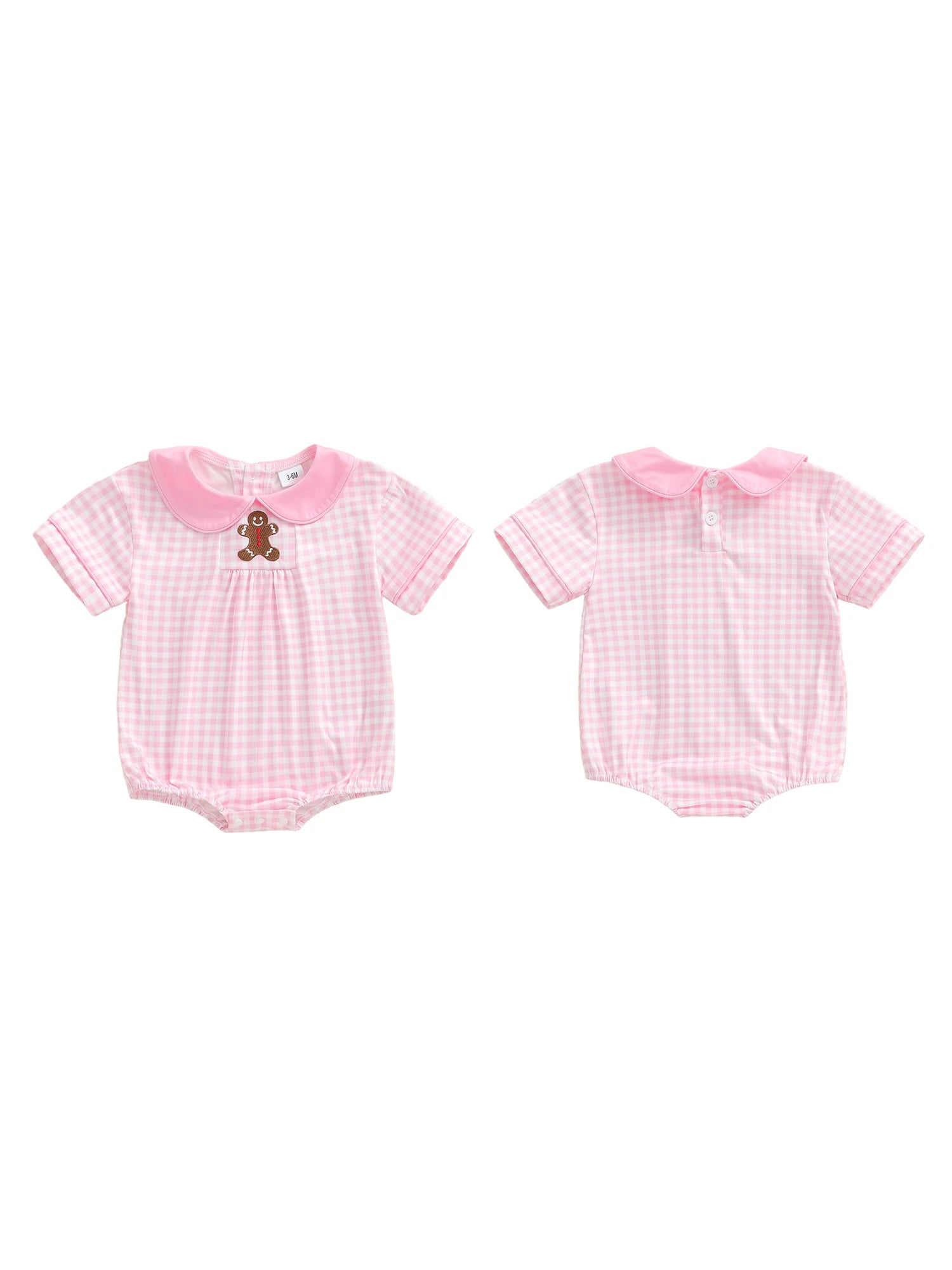 Christmas Reindeer Snowflake Knit Sweater Jumpsuit Elk Embroidered Long Sleeve Round Neck Romper for Baby Girls Boys