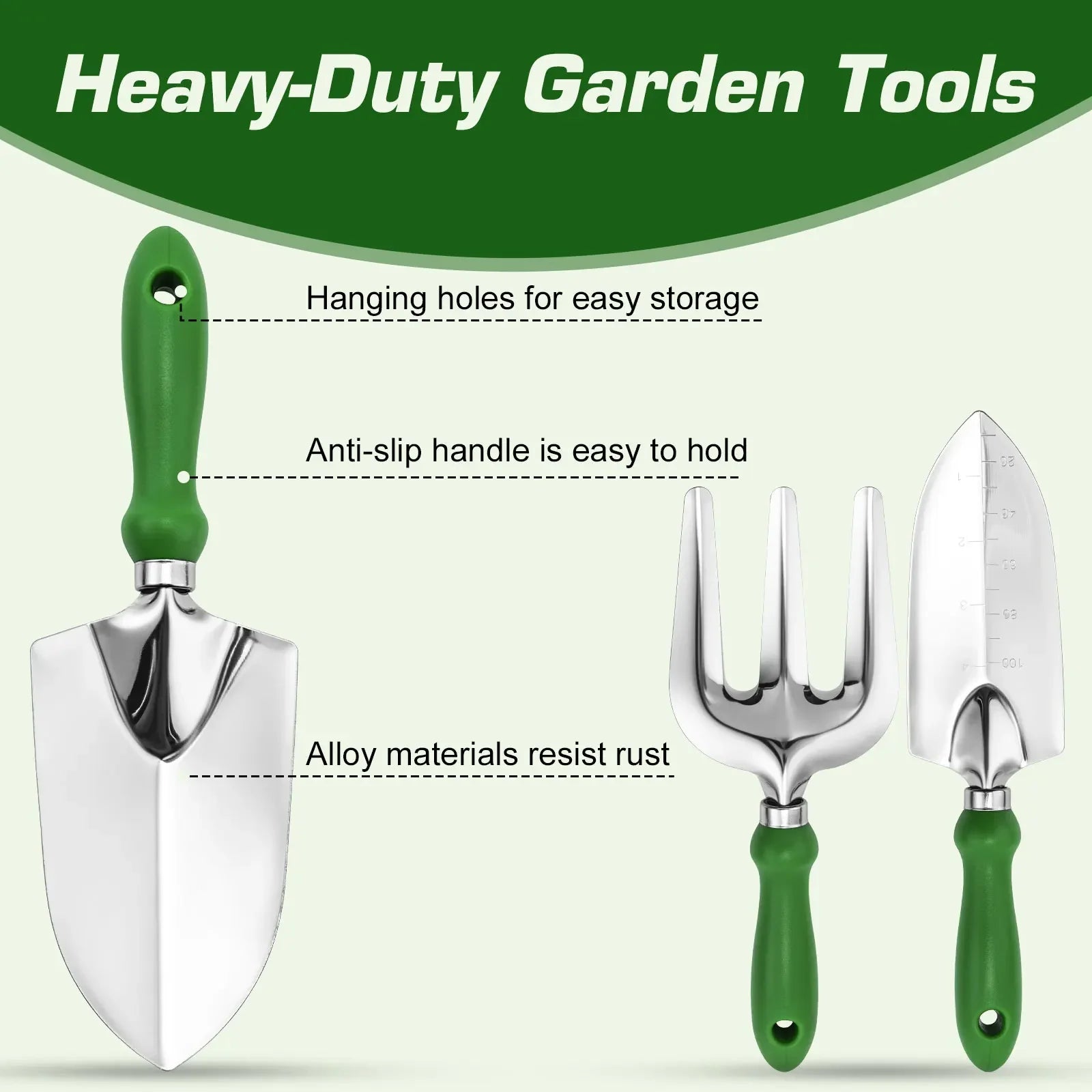 Gardening Tools Set Including Garden Shear  Claw Gardening Gloves Cultivator Transplant Trowel Soil Scoop Outdoor Planting Tools