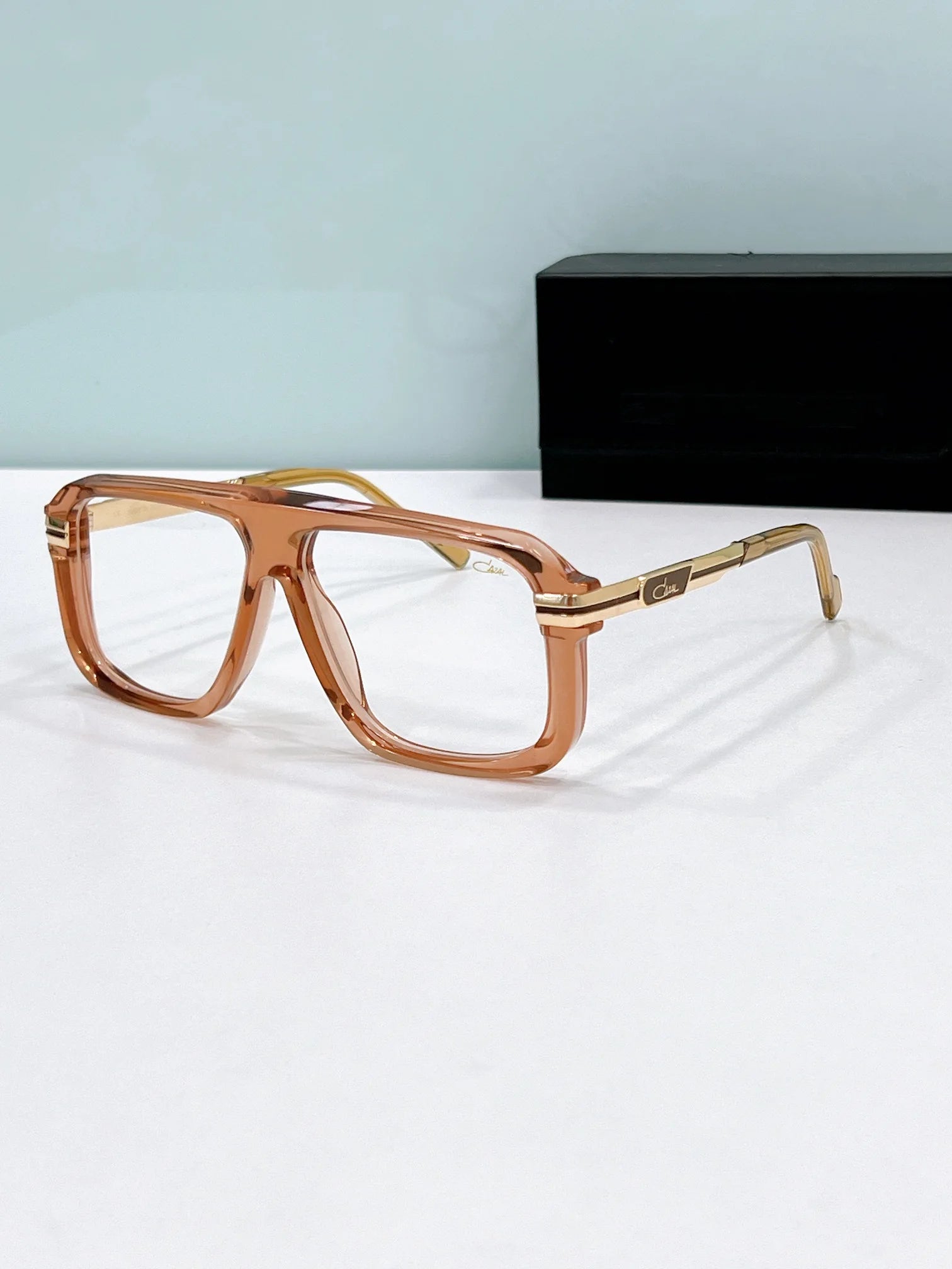 New Arrival ORIGINALCAZAL MOD8050 Classic Polarized Gradient Men Eyewear Tortoise Acetate+Alloy Frame Luxury Women Sunglasses