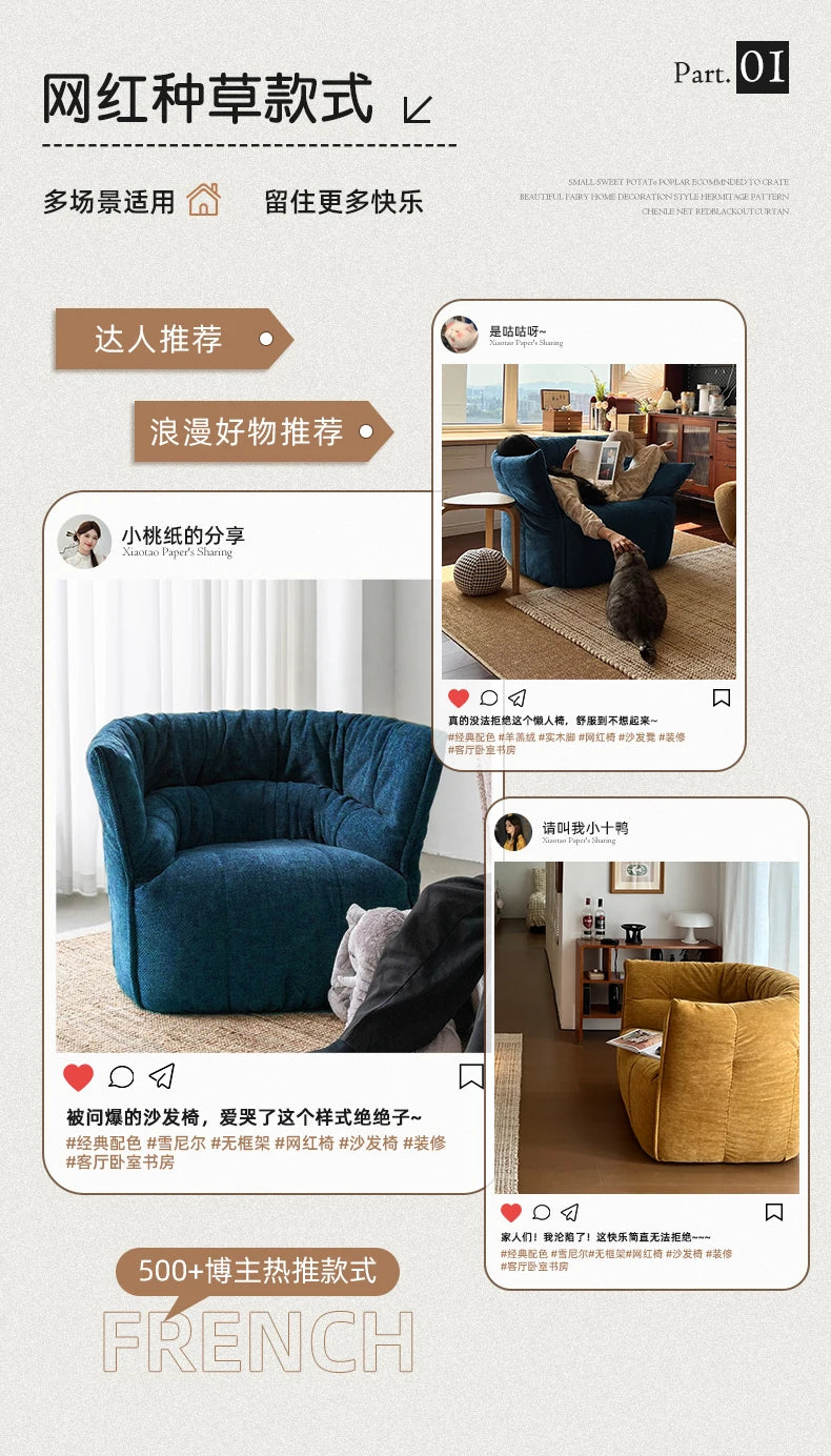 Elegant Lazy Living Room Sofas Modern Ergonomic Mid Century European Living Room Sofas Cute Rustic Canapé Salon Home Furniture