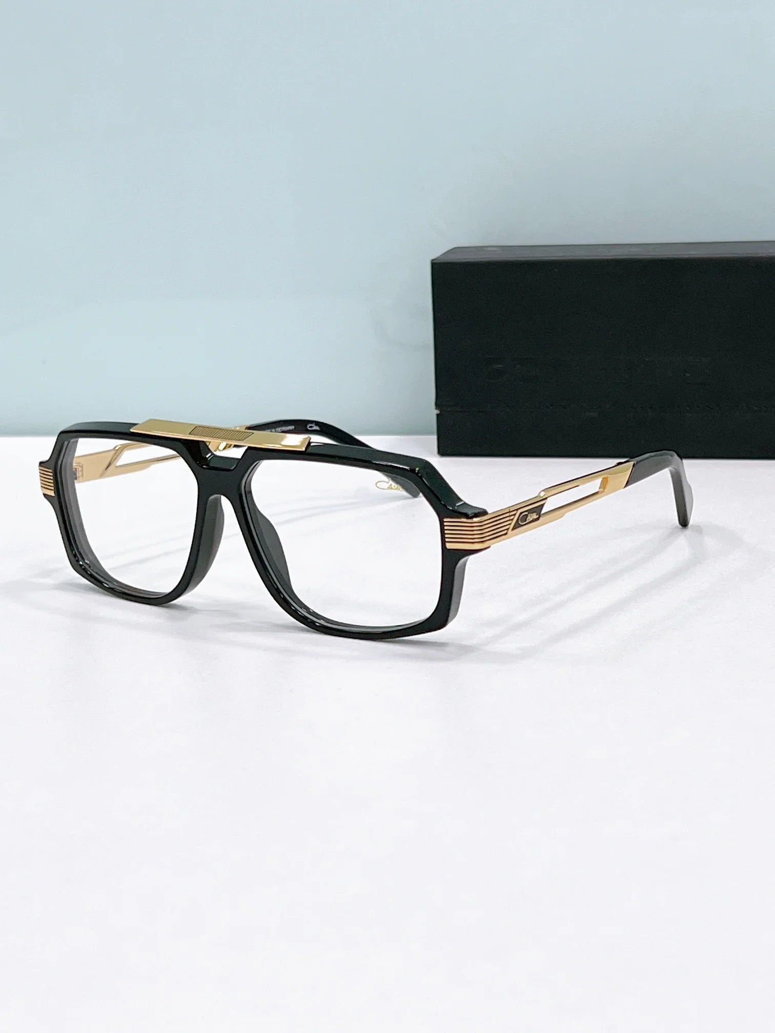 Authentic ORIGINALCAZAL MOD6034 UV400 Polarized Gradient Men Women Sun Glasses Premium Alloy+Acetate Frame Male Couple Eyewear