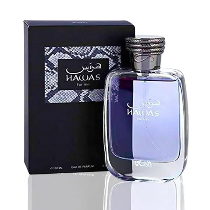 100ML RASASI Hawas for Him EDP Pheromone Fragrance Arabian Women's Perfume Pheromone Attract The Opposite Cologne Pheromone